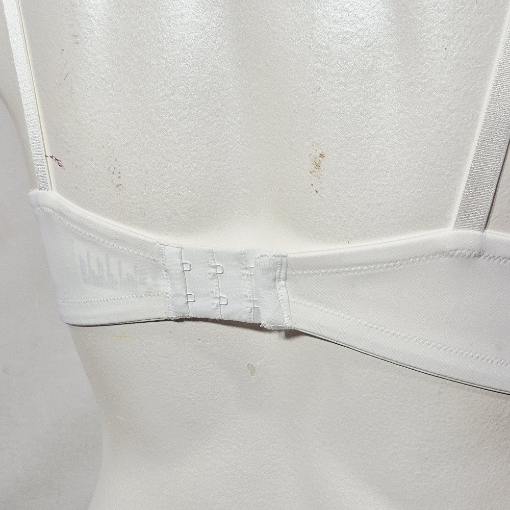 40B Warner Body Heaven W4017 4017 Wire Free Unlined Daisy Bra White NWOT - Picture 6 of 6